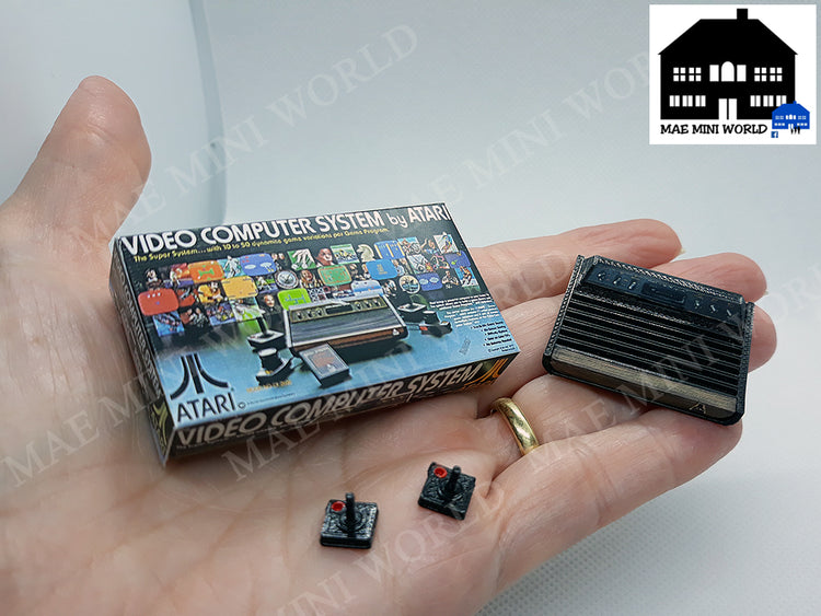 Miniature Vintage Video Games