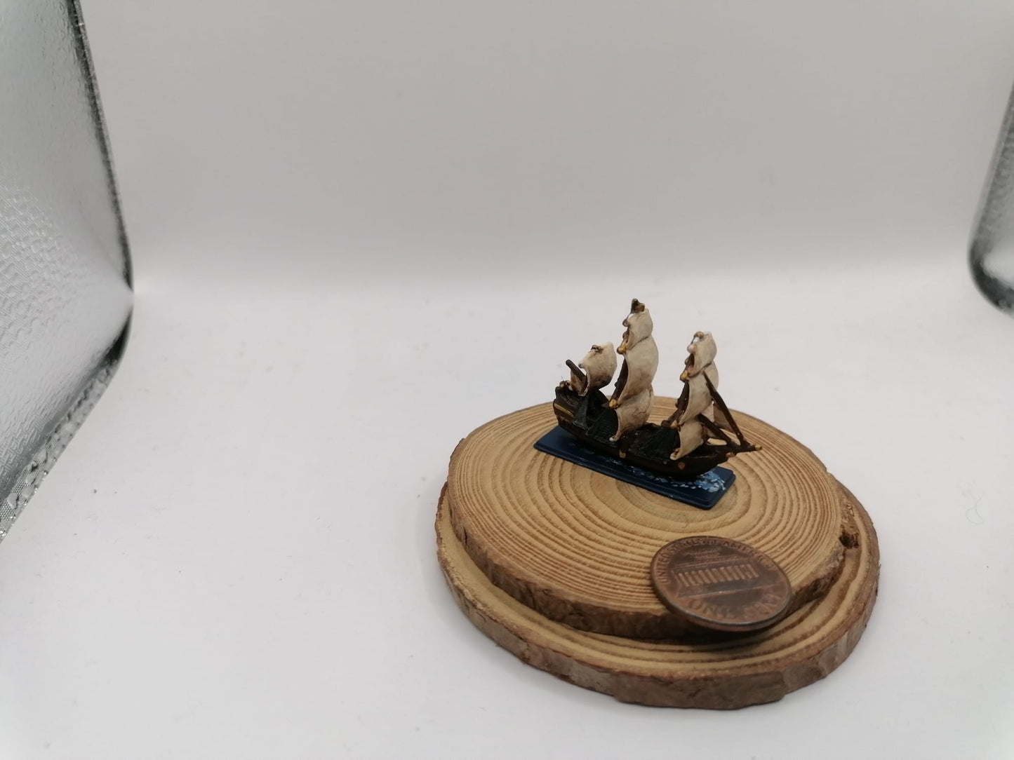 SAILBOAT MINIATURE. Game board piece replace.  Unpainted, painted in one color, painted in several colors. Perfect gift for dioramas.
