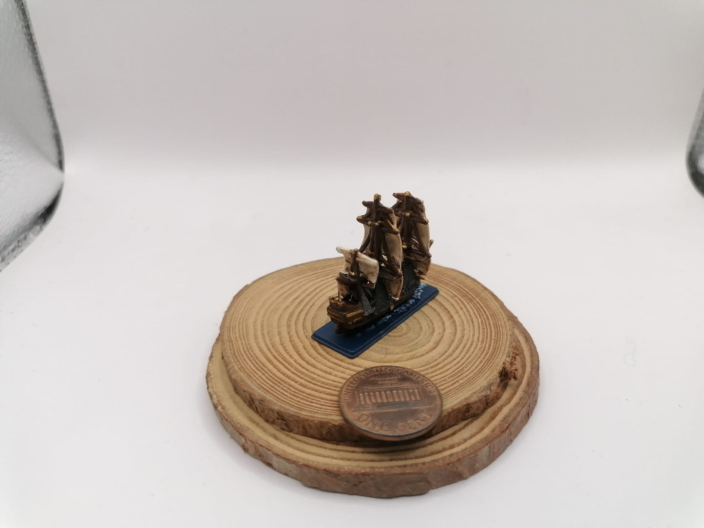 SAILBOAT MINIATURE. Game board piece replace.  Unpainted, painted in one color, painted in several colors. Perfect gift for dioramas.