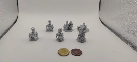 YOUR Wedding Story · Set of 6 Board Game Tokens