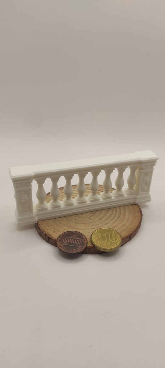 YOUR Dollhouse Balustrade · 3D-Printed PLA · Custom Sizes Available