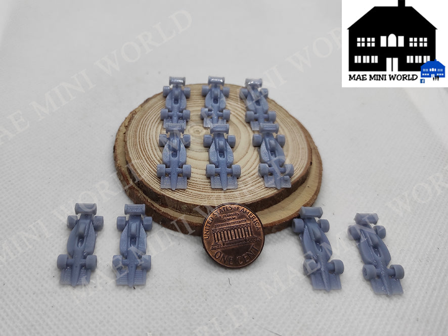 F1 FORMULA 1 miniature 1" (26mm), Game custom TOKEN assortmen, Suitable for N-scale railways and dioramas, gifts, dollhouse, cakes DIY or painted.
