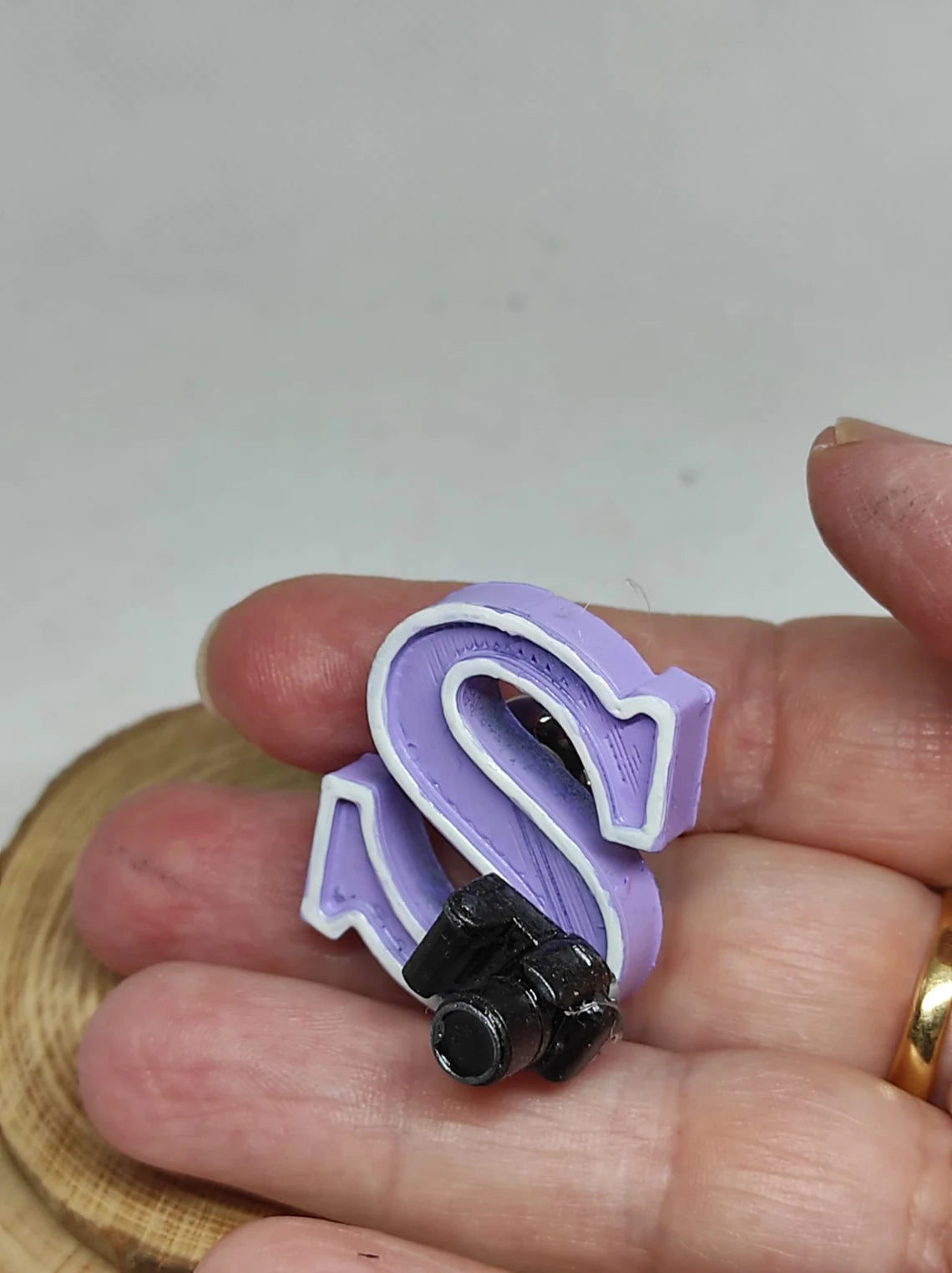 Alphabet Letter Lapel Pin