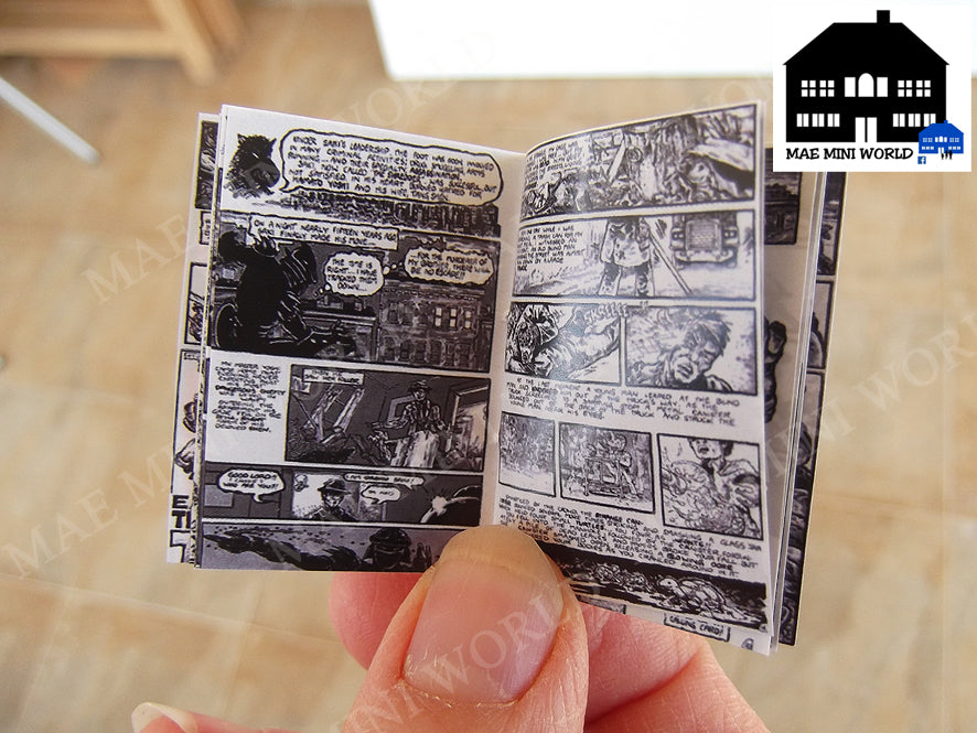 Miniature replica Comic, Teenage Mutant Ninja Turtles #1. 36 pages. Scale 1/6 aprox.
