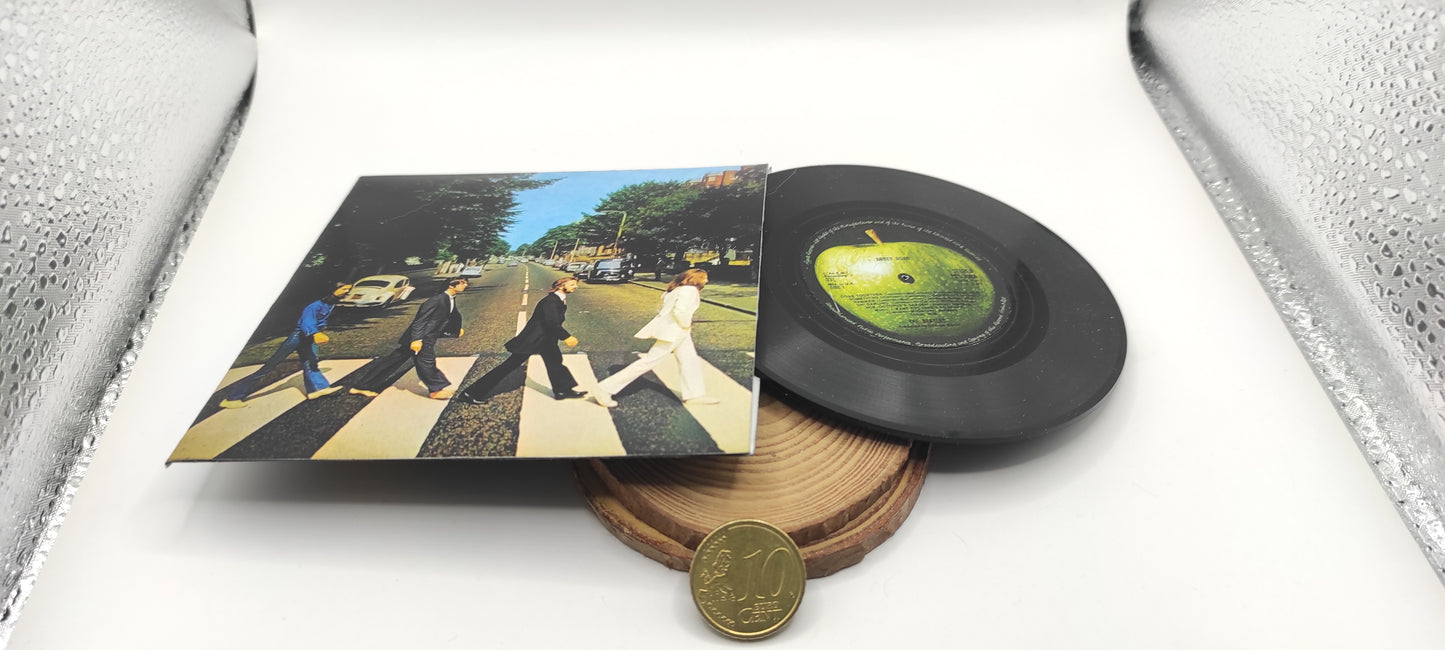 COASTERS Beatles record with cover. Your favorite music artists available.