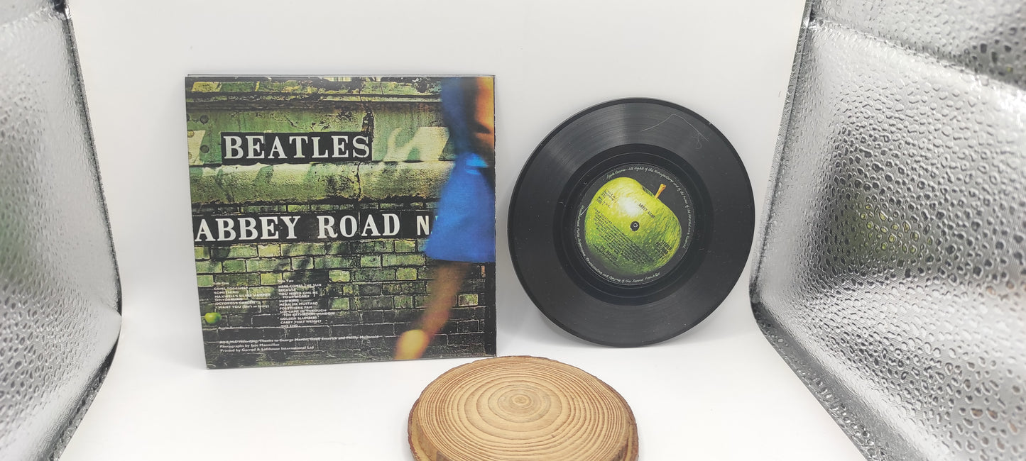 COASTERS Beatles record with cover. Your favorite music artists available.