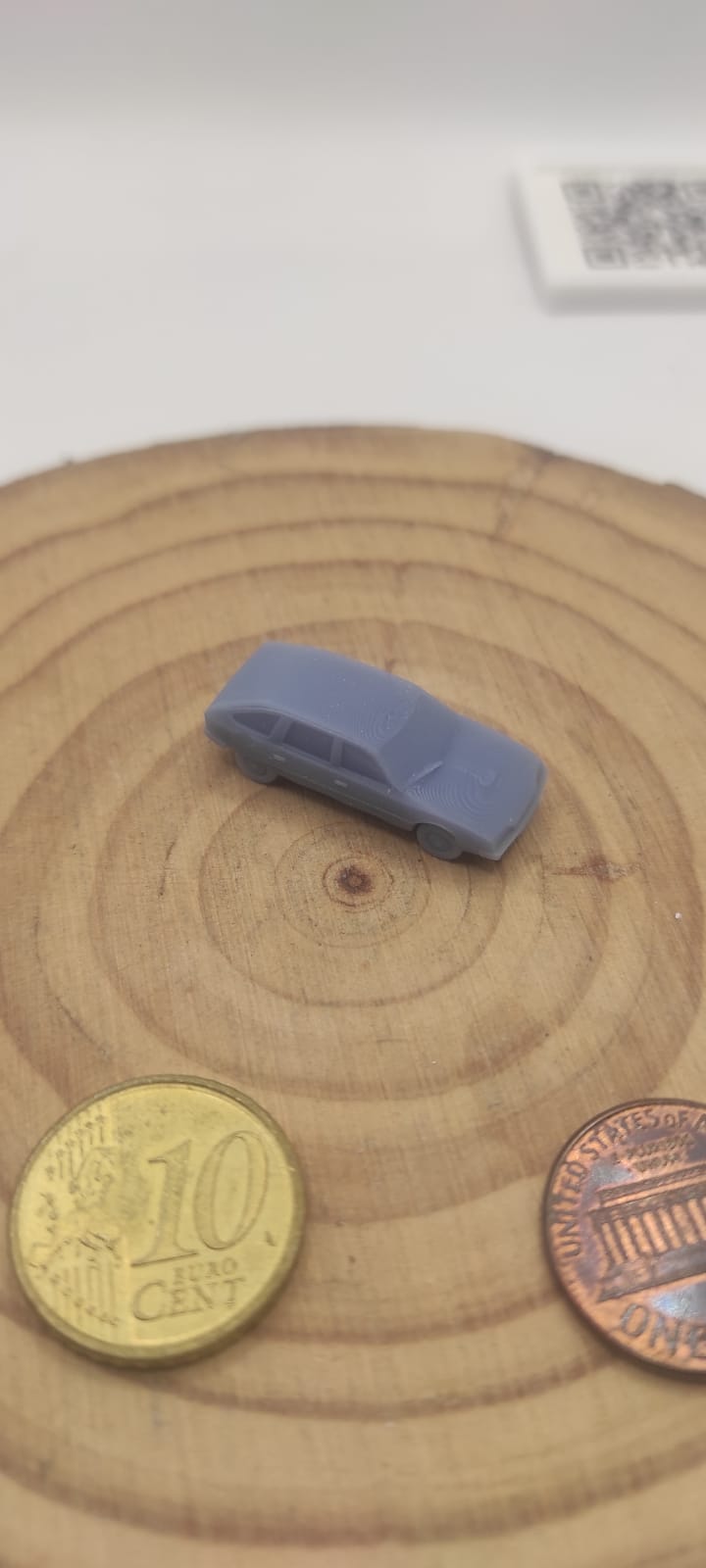 HONDA PRELUDE, N-GAUGE, modern, Suitable for N-scale railways, boardgames and dioramas, gifts, dollhouse, cakes DIY or painted. DAF (Copia) (Copia)