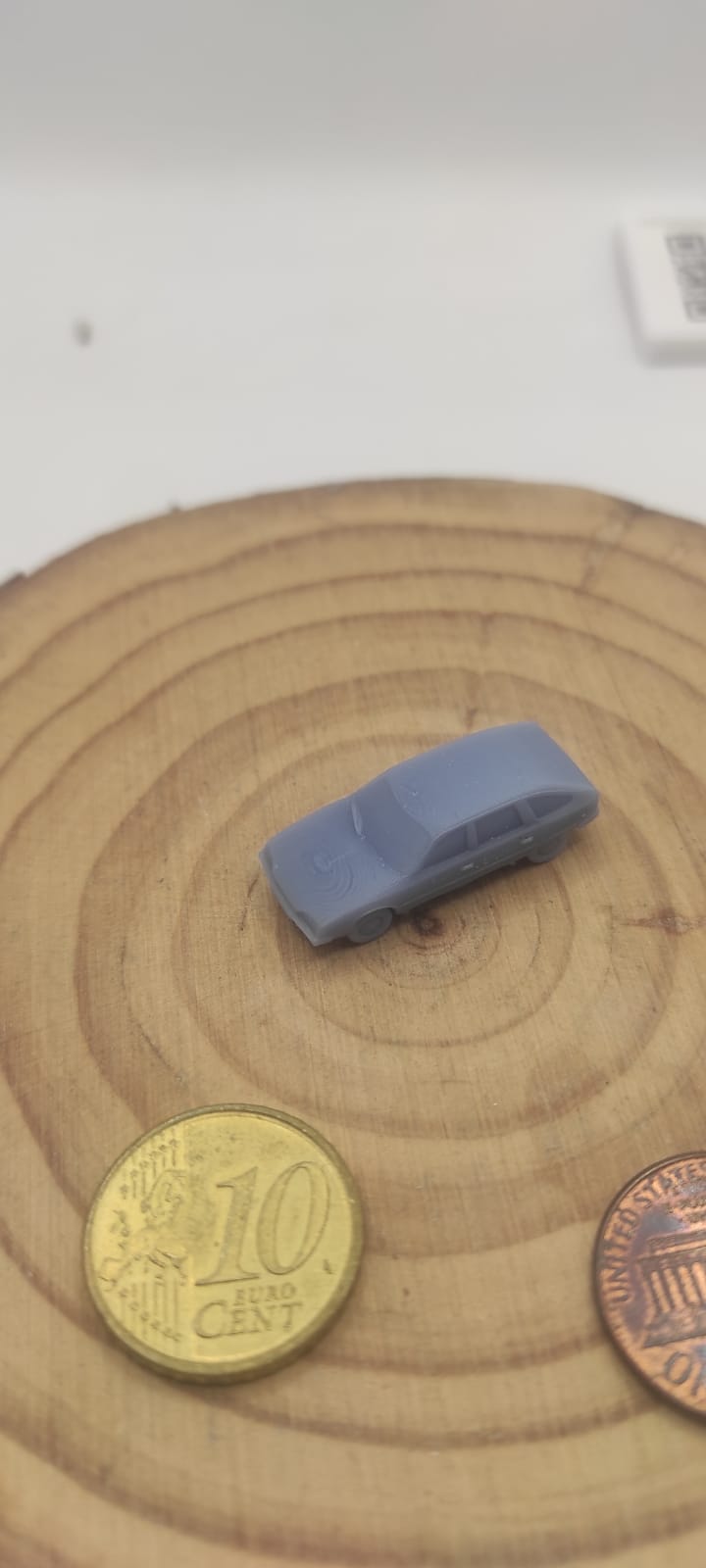 HONDA PRELUDE, N-GAUGE, modern, Suitable for N-scale railways, boardgames and dioramas, gifts, dollhouse, cakes DIY or painted. DAF (Copia) (Copia)