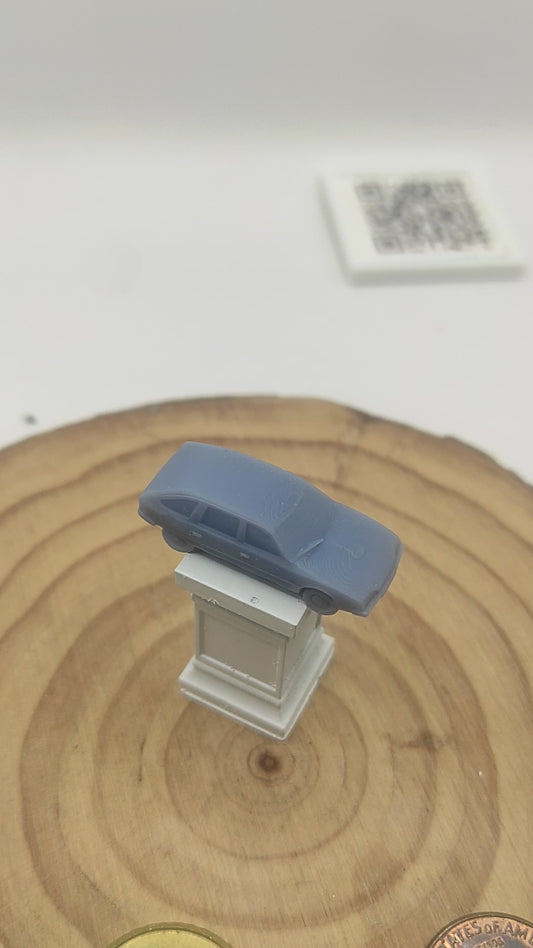 CITRÖEN CX, N-GAUGE, modern, Suitable for N-scale railways, boardgames and dioramas, gifts, dollhouse, cakes DIY or painted. DAF (Copia)