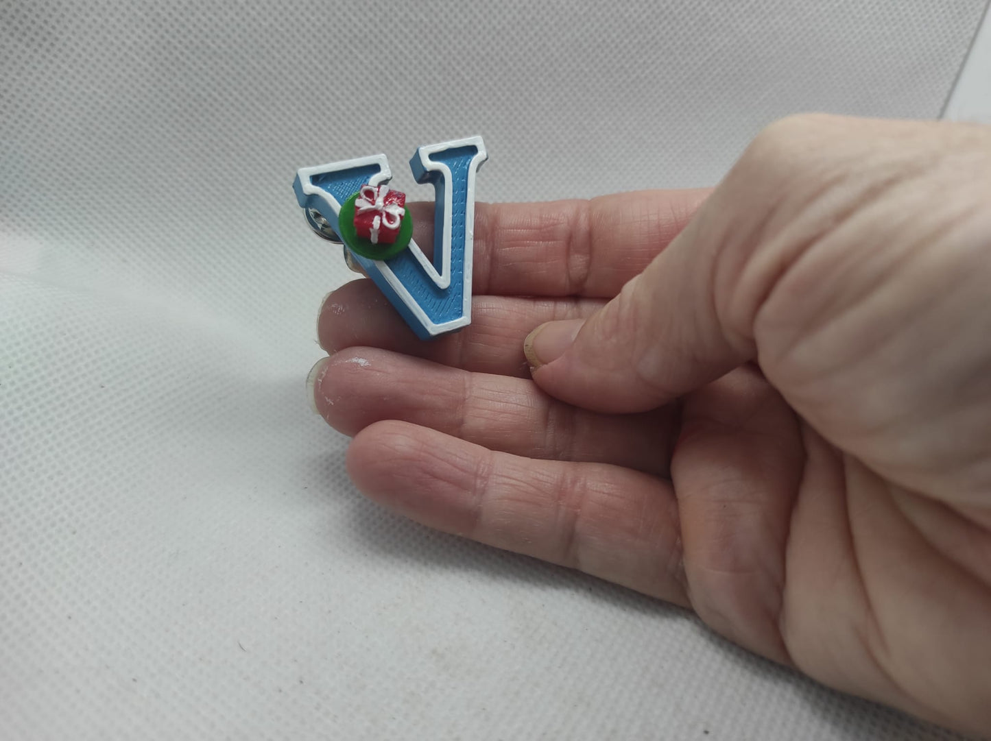 Alphabet Letter Lapel Pin