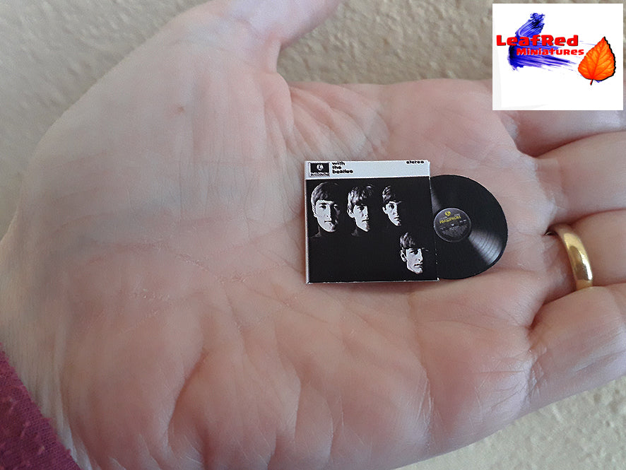 BEATLES Collection. 13 Miniature VINYL record vintage