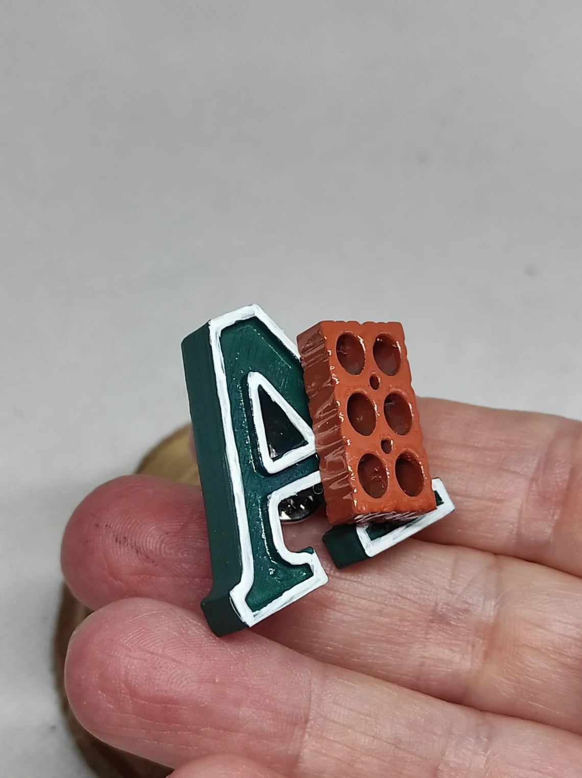 Alphabet Letter Lapel Pin