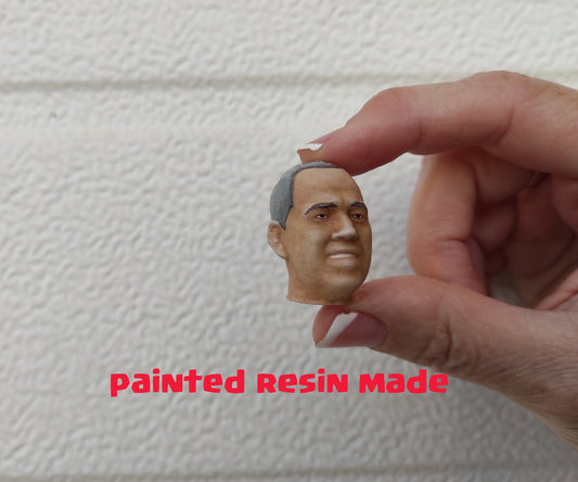 RESIN MADE. Custom 3d HEAD. for birthdays, decoration, gifts, weddings, celebrations. Unpainted or painted.