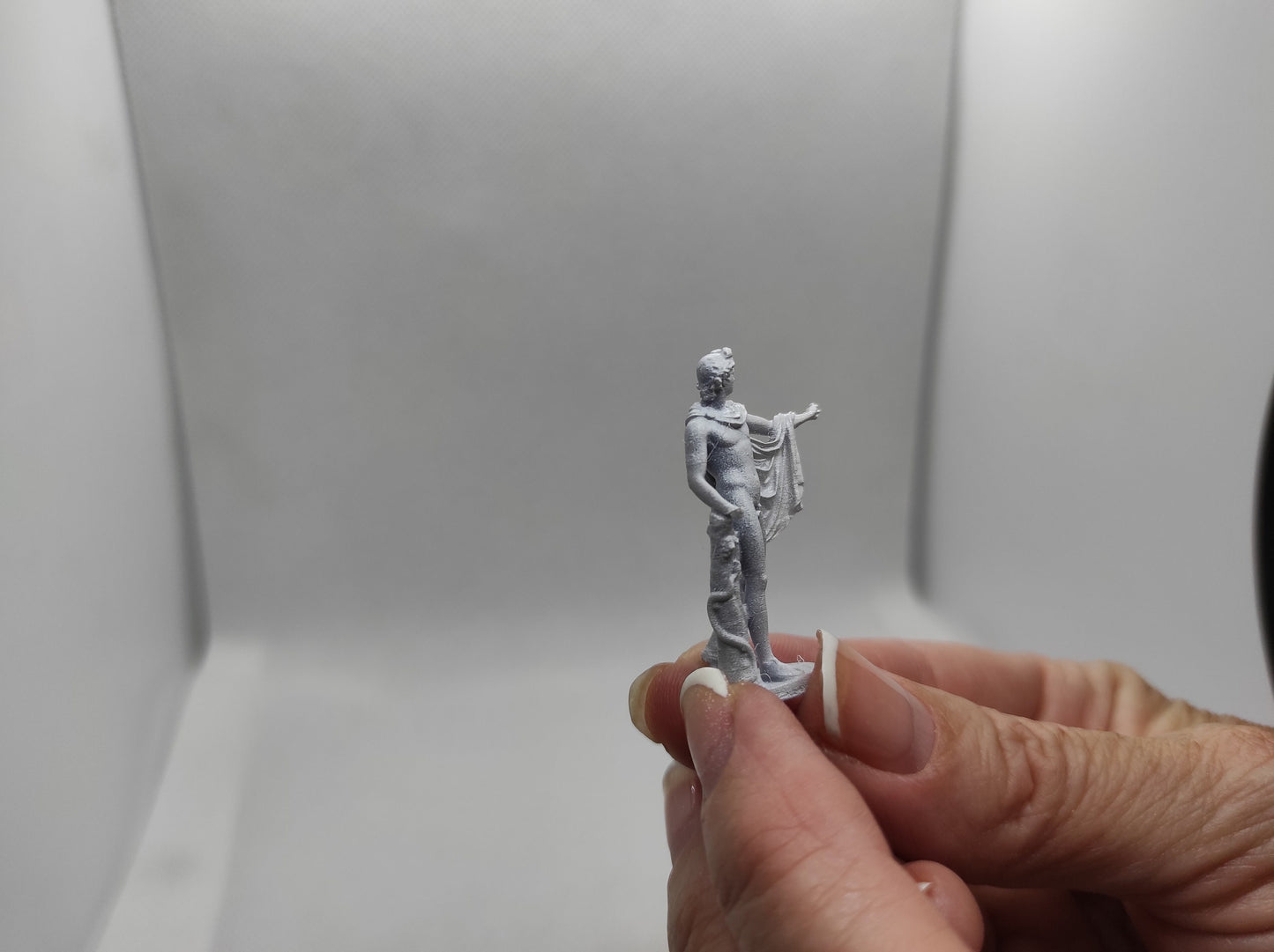 CUSTOM APOLLO miniature ROMAN sculpture. Paint ready 3D printed.