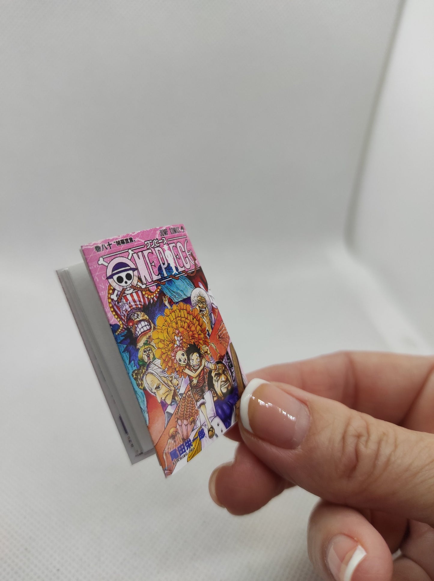 JAPANESE MANGA Miniture Book. Artisan Handmade. Custom size available.