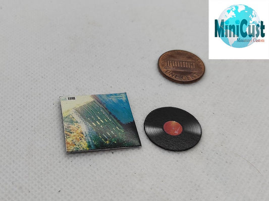 Miniature handmade fanart PLACEBO record Album 1:12th scale