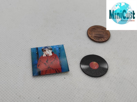 Miniature handmade fanart PLACEBO record Album 1:12th scale