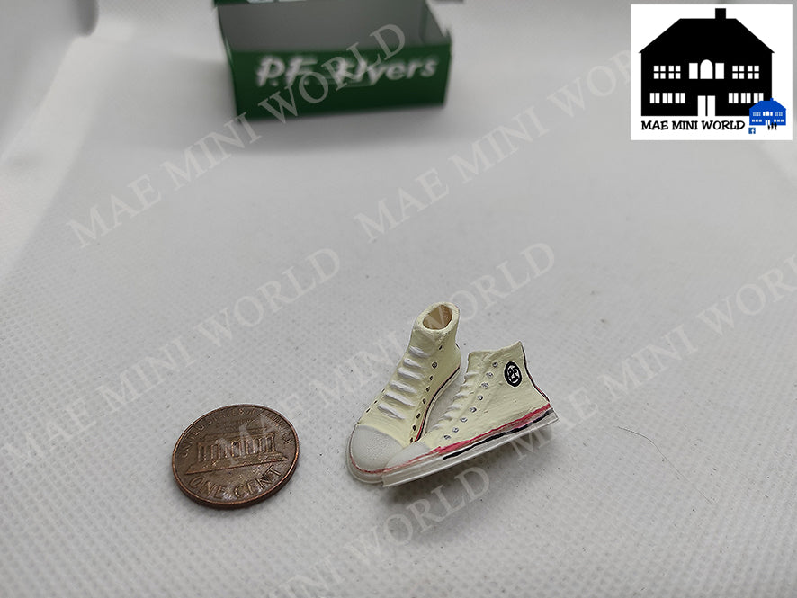 Shoes miniature with box. PF Flyers