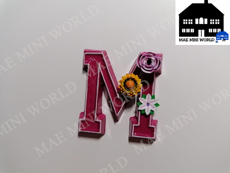 Alphabet Letter Lapel Pin